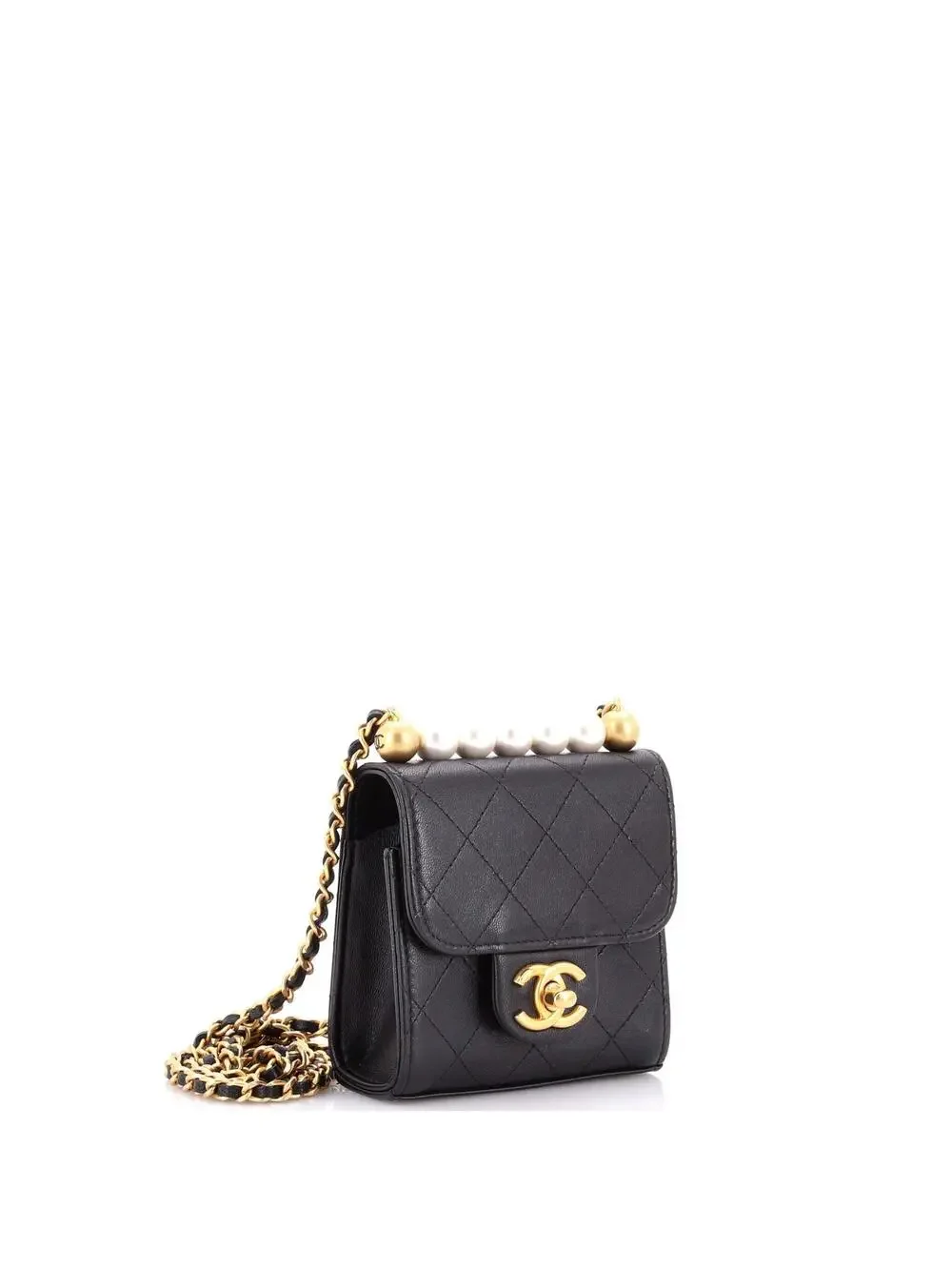 Chanel Chic Pearls Flap Clutch With #205088C30B